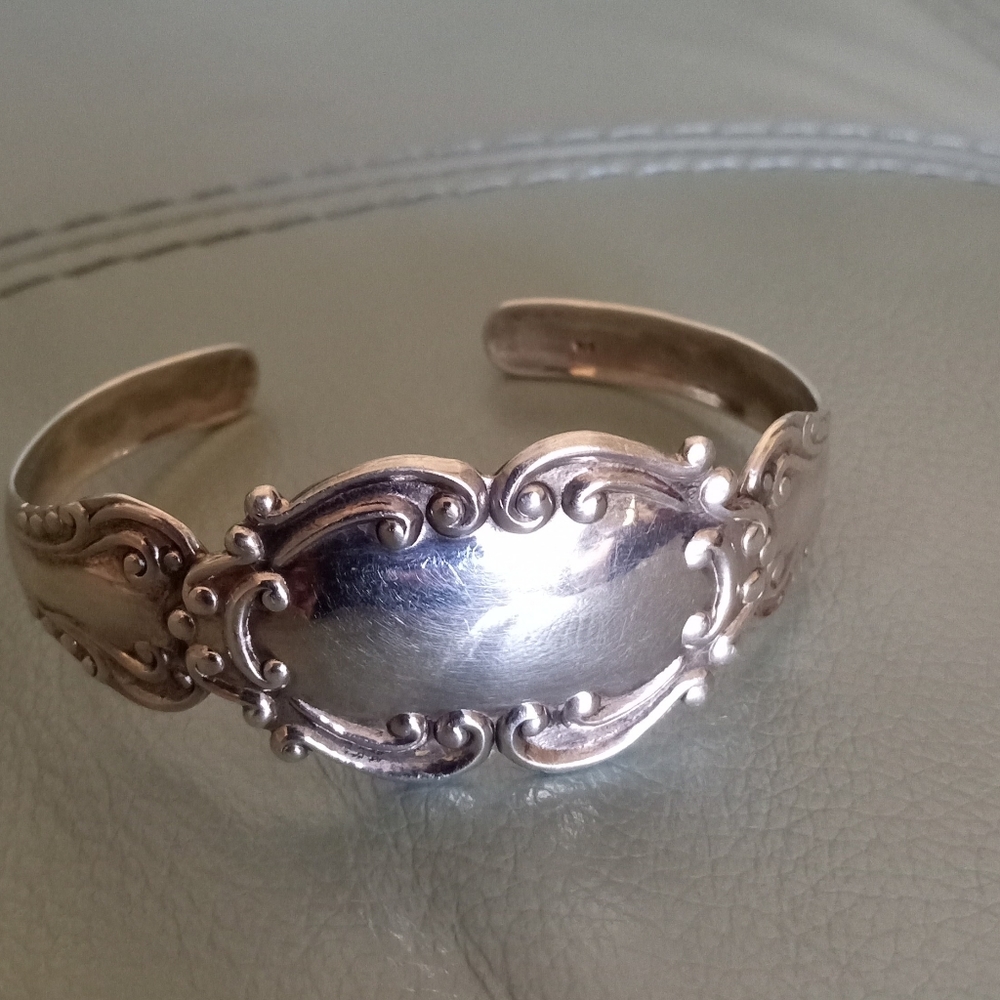 Artisan Handcrafted Solid Sterling Silver Cuff Br… - image 6